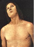 PERUGINO, Pietro Bust of St. Sebastian sg oil painting picture wholesale